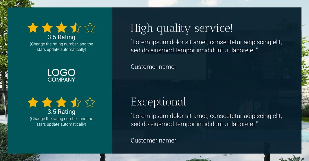 Client Testimonial Template for LinkedIn
