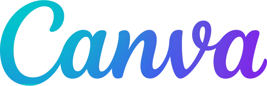 Canva logo.